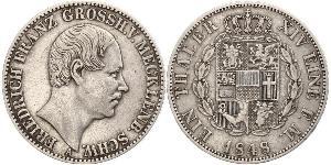 1 Thaler Grand-duché de Mecklembourg-Schwerin (1352-1918) Argent Frédéric-François II de Mecklembourg-Schwerin