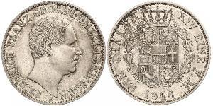 1 Thaler Grand-duché de Mecklembourg-Schwerin (1352-1918) Argent Frédéric-François II de Mecklembourg-Schwerin