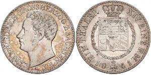 1 Thaler Grand-duché de Saxe-Weimar-Eisenach (1809 - 1918) Argent Charles-Frédéric de Saxe-Weimar-Eisenach