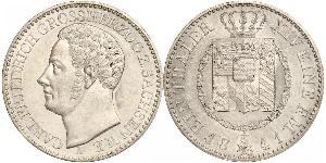 1 Thaler Grand-duché de Saxe-Weimar-Eisenach (1809 - 1918) Argent Charles-Frédéric de Saxe-Weimar-Eisenach