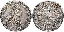 1 Thaler Habsburg Empire (1526-1804) Argent Ferdinand III, Holy Roman Emperor (1608-1657)