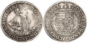 1 Thaler Habsburg Empire (1526-1804) Argent Léopold V d