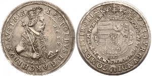 1 Thaler Habsburg Empire (1526-1804) Argent Léopold V d