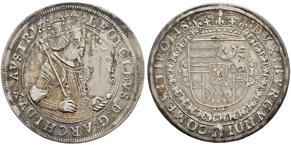 1 Thaler Habsburg Empire (1526-1804) Argent Léopold V d