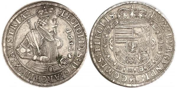 1 Thaler Habsburg Empire (1526-1804) Argent Léopold V d