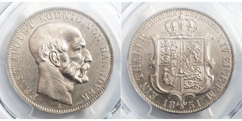 1 Thaler Hanovre Argent 