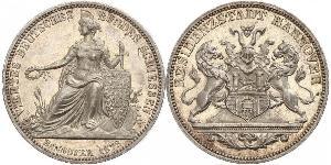 1 Thaler Hanovre (province) (1868 - 1946) Argent 