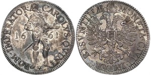 1 Thaler Kingdom of France (843-1791) Argent Charles V du Saint-Empire  (1500-1558)