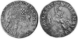 1 Thaler Margraviat de Bade-Durlach (1535 - 1771) Argent 