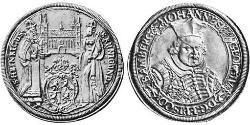 1 Thaler Prince-Bishopric of Bamberg (1245–1802) Argent 