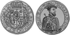 1 Thaler Principality of Transylvania (1571-1711) Argent 