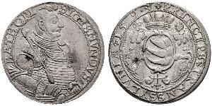 1 Thaler Principality of Transylvania (1571-1711) Argent Sigismond Ier Báthory (1572 -1613)