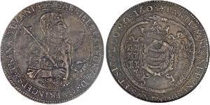 1 Thaler Principality of Transylvania (1571-1711) Argent Gabriel Ier Báthory(1589 – 1613)