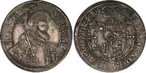 1 Thaler Principality of Transylvania (1571-1711) Argent Georges II Rákóczi, prince de Transylvanie (1621 -1660)