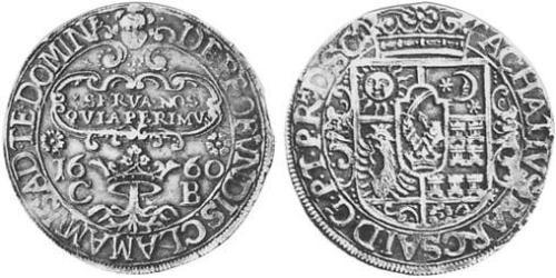 1 Thaler Principality of Transylvania (1571-1711) Argent 