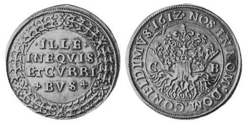 1 Thaler Principality of Transylvania (1571-1711) Argent 