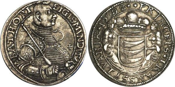 1 Thaler Principality of Transylvania (1571-1711) Argent Sigismond Ier Báthory (1572 -1613)