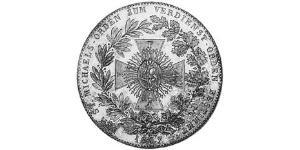 1 Thaler Royaume de Bavière (1806 - 1918) Argent Louis Ier de Bavière(1786 – 1868)