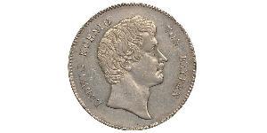 1 Thaler Royaume de Bavière (1806 - 1918) Argent Louis Ier de Bavière(1786 – 1868)