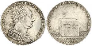 1 Thaler Royaume de Bavière (1806 - 1918) Argent Maximilien Ier de Bavière (roi) (1756 - 1825)