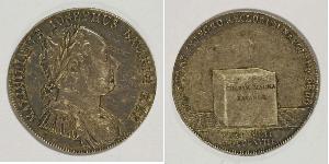 1 Thaler Royaume de Bavière (1806 - 1918) Argent Maximilien Ier de Bavière (roi) (1756 - 1825)