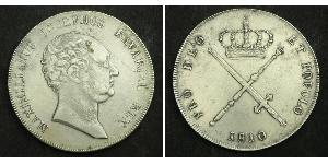 1 Thaler Royaume de Bavière (1806 - 1918) Argent Maximilien Ier de Bavière (roi) (1756 - 1825)