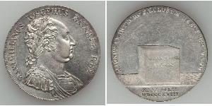 1 Thaler Royaume de Bavière (1806 - 1918) Argent Maximilien Ier de Bavière (roi) (1756 - 1825)