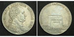 1 Thaler Royaume de Bavière (1806 - 1918) Argent Maximilien Ier de Bavière (roi) (1756 - 1825)