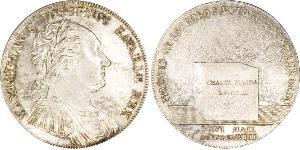 1 Thaler Royaume de Bavière (1806 - 1918) Argent Maximilien Ier de Bavière (roi) (1756 - 1825)