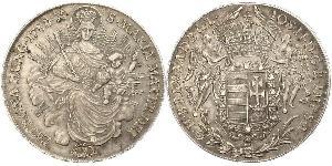 1 Thaler Royaume de Hongrie (1000-1918) Argent Joseph II, Holy Roman Emperor  (1741 - 1790)