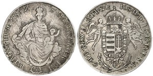 1 Thaler Royaume de Hongrie (1000-1918) Argent Joseph II, Holy Roman Emperor  (1741 - 1790)