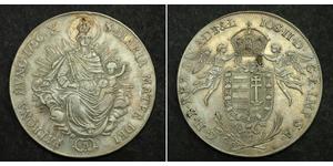 1 Thaler Royaume de Hongrie (1000-1918) Argent Joseph II, Holy Roman Emperor  (1741 - 1790)