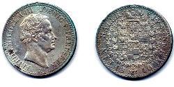 1 Thaler Royaume de Prusse (1701-1918) Argent 