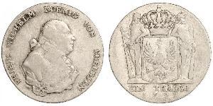 1 Thaler Royaume de Prusse (1701-1918) Argent Frédéric-Guillaume II de Prusse