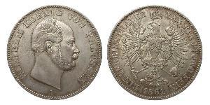 1 Thaler Royaume de Prusse (1701-1918) Argent Wilhelm I, German Emperor (1797-1888)