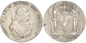 1 Thaler Royaume de Prusse (1701-1918) Argent Frédéric-Guillaume II de Prusse