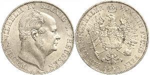 1 Thaler Royaume de Prusse (1701-1918) Argent Frédéric-Guillaume IV de Prusse (1795 - 1861)
