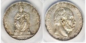 1 Thaler Royaume de Prusse (1701-1918) Argent Wilhelm I, German Emperor (1797-1888)