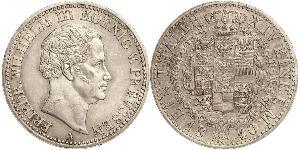 1 Thaler Royaume de Prusse (1701-1918) Argent Frédéric-Guillaume III de Prusse (1770 -1840)