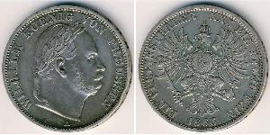 1 Thaler Royaume de Prusse (1701-1918) Argent Wilhelm I, German Emperor (1797-1888)