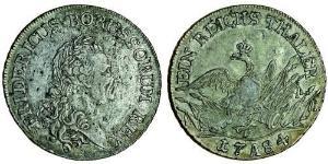 1 Thaler Royaume de Prusse (1701-1918) Argent Frédéric II de Prusse (1712 – 1786)