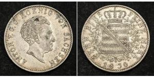 1 Thaler Royaume de Saxe (1806 - 1918) Argent 