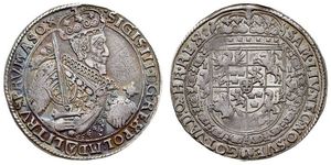 1 Thaler République des Deux Nations (1569-1795) Argent Sigismund III