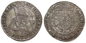 1 Thaler République des Deux Nations (1569-1795) Argent Sigismund III