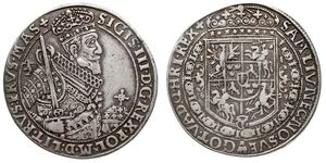 1 Thaler République des Deux Nations (1569-1795) Argent Sigismund III