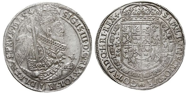 1 Thaler République des Deux Nations (1569-1795) Argent Sigismund III