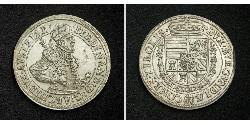 1 Thaler Saint-Empire romain germanique (962-1806) Argent Ferdinand II du Saint-Empire(1578 -1637)