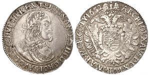 1 Thaler Saint-Empire romain germanique (962-1806) Argent Ferdinand III, Holy Roman Emperor (1608-1657)