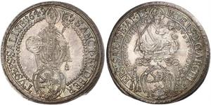 1 Thaler Saint-Empire romain germanique (962-1806) Argent 