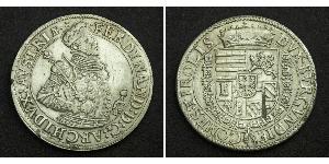 1 Thaler Saint-Empire romain germanique (962-1806) Argent Ferdinand II du Saint-Empire(1578 -1637)